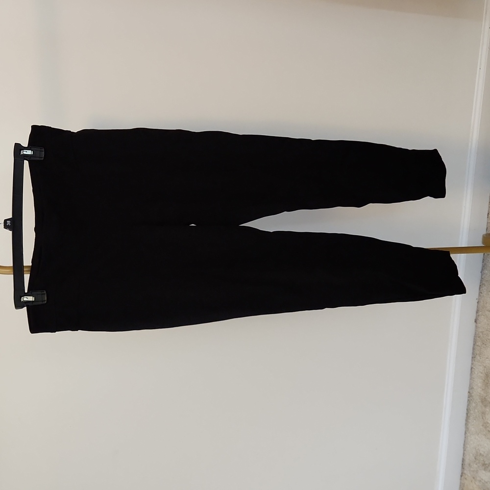 Zac and Rachel black knit pull on pants,  size XL